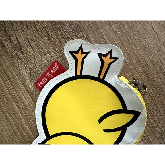 Vintage Y2k Fred is Red Target Chicks Rule Coin Purse Keyring Keychain Kawaii - Picture 5 of 7